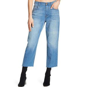 J Brand Ivy High Rise Straight Crop Jeans